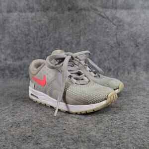 Nike Shoes Kids 8 Sneakers Athletic Trainers Air Max Zero Low Grey Toddler Child